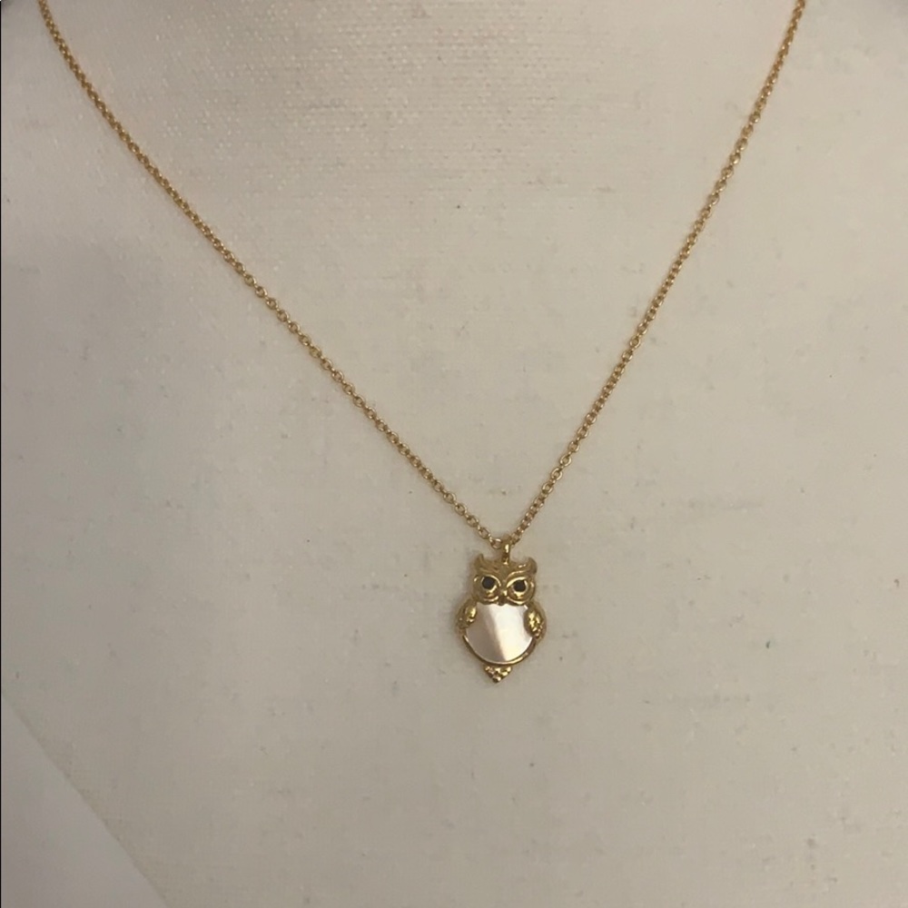 Kate spade owl necklace